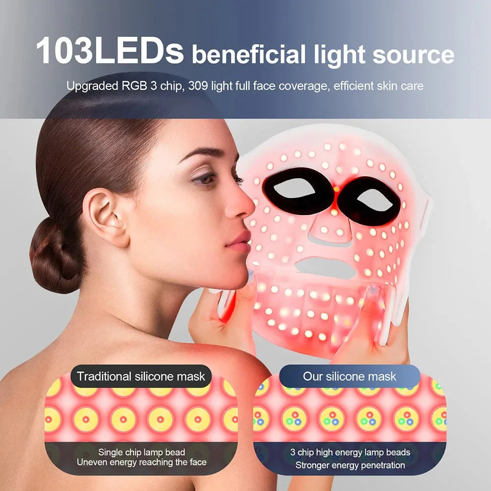 Silicon Led Mask